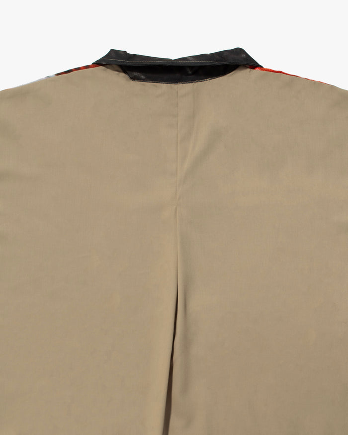 Wa-Modern Short Sleeve Button Up Shirt, Be Neko