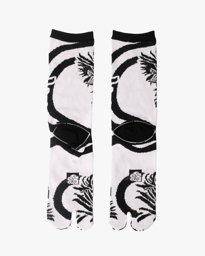 Wa Modern, Tabi Socks, Crew, Wa-Mode White (M/L)