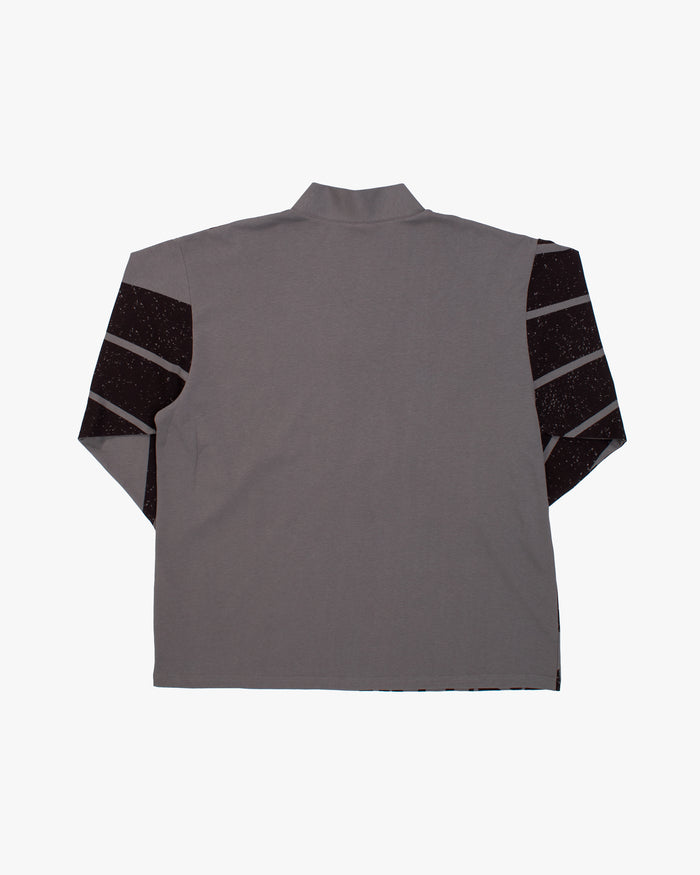 Wa-Modern, V-Neck Tunic, Gray