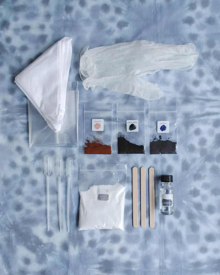 We Gather, Shibori Dyeing Kit, Kaleidoscope