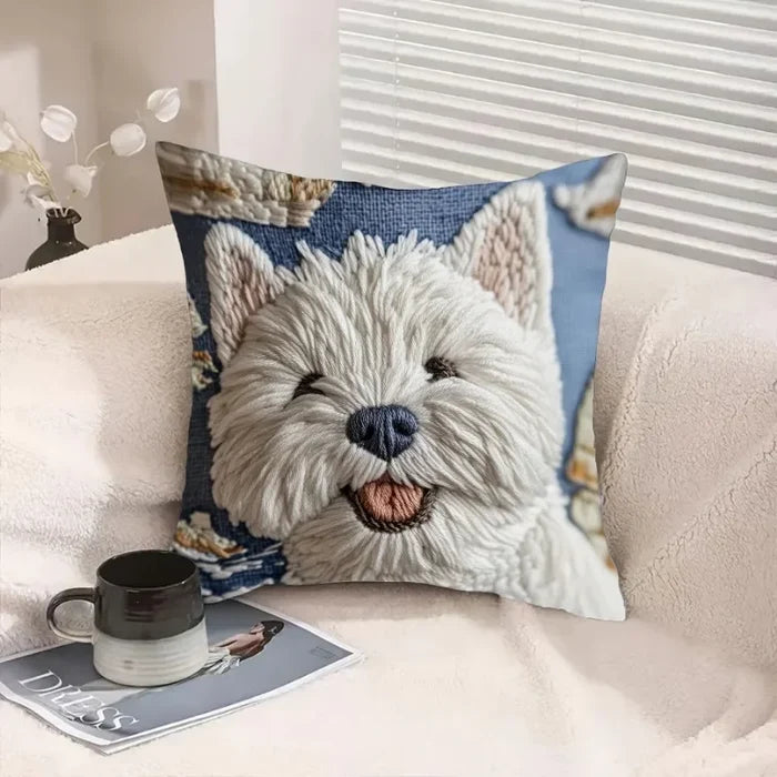 Westie Cushion Cover