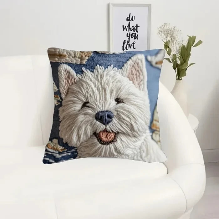 Westie Cushion Cover
