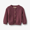 WHEAT – Magnella Cardigan in Plum