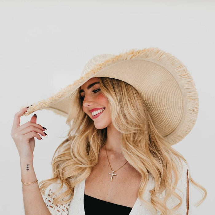 Wide Fringe Hat