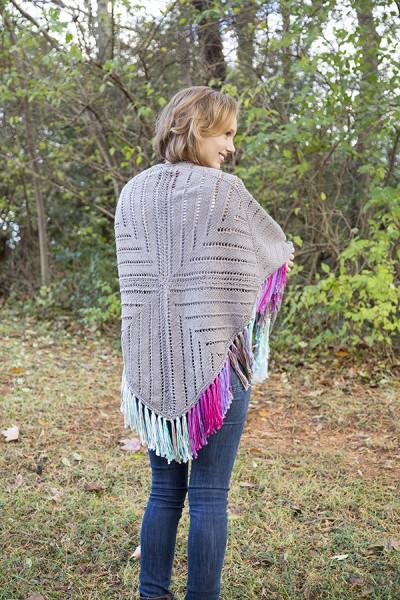 Windmill Shawl Pattern Universal Yarn