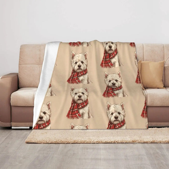 Winter Westie Blanket