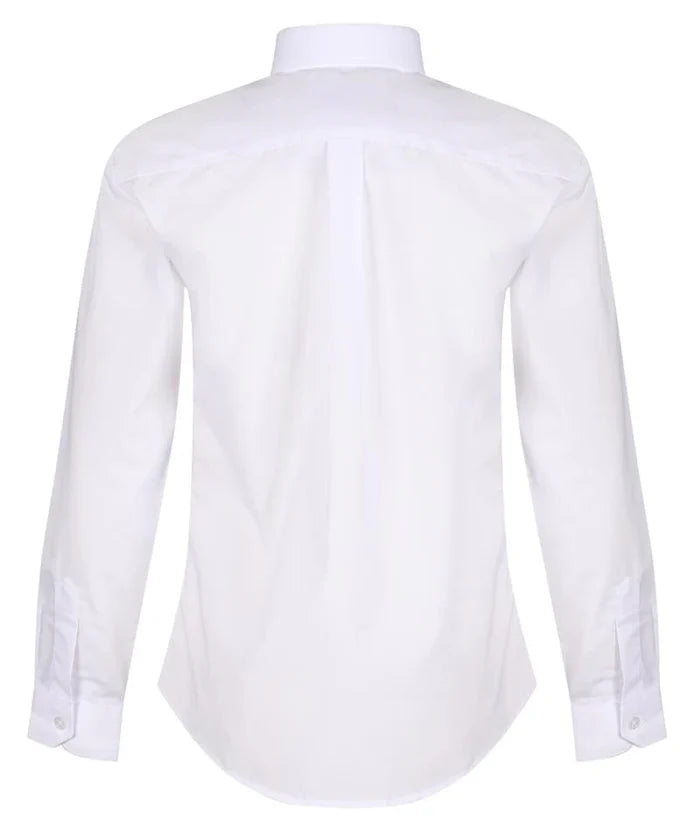 Winterbottom Long Sleeve Slimfit White Shirt - Twin-Pack