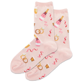 Women's Wedding Celebration Crew Socks