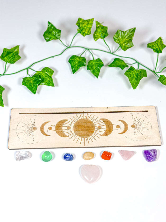 Wooden Tarot Card Stand (S4)