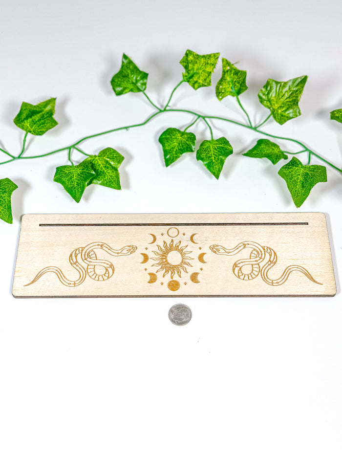 Wooden Tarot Card Stand (S6)