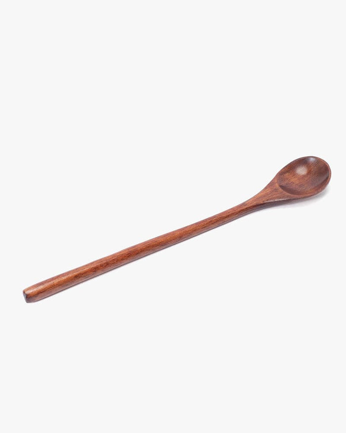 Wooden Utensils, Nanmu Spoon, Rounded, Long