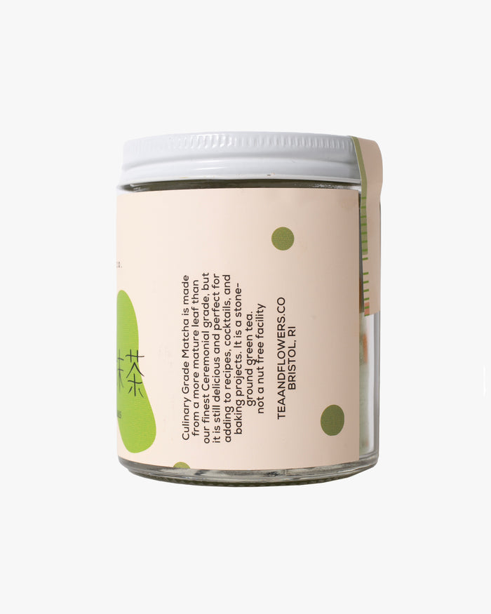 x Tea+Flower, Culinary Grade Matcha, Organic