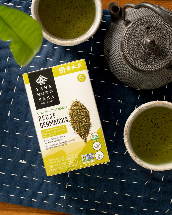 Yamamotoyama, Organic Decaf Genmaicha