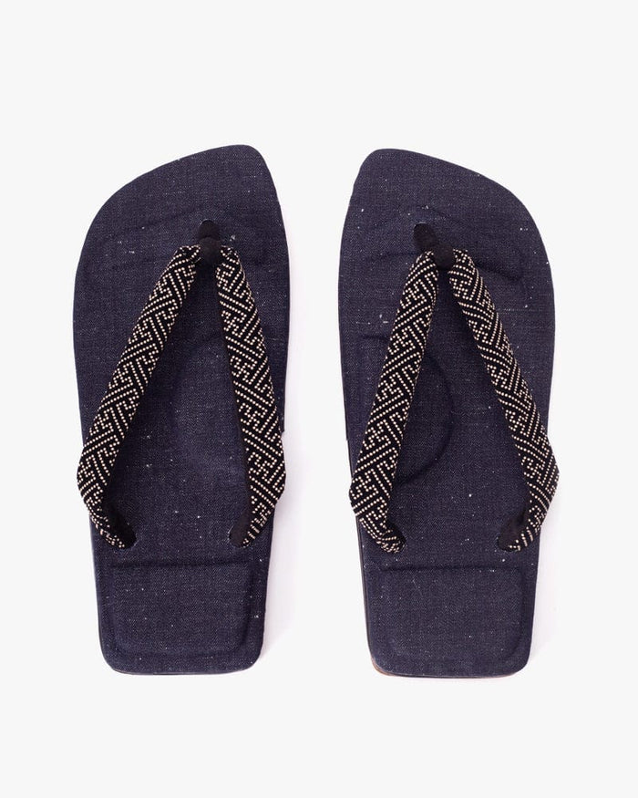 Yamata Kobo, Setta Sandals, Black Sayagata, Inden