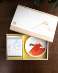 YOU YOU ANG Incense, Set with Red Incense Plate, Lily of the Valley