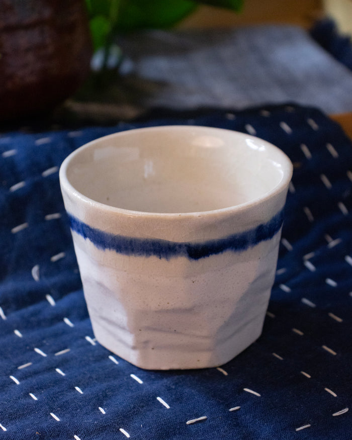 Yunomi Cup, Bisque, Sobachoko, Aone Series