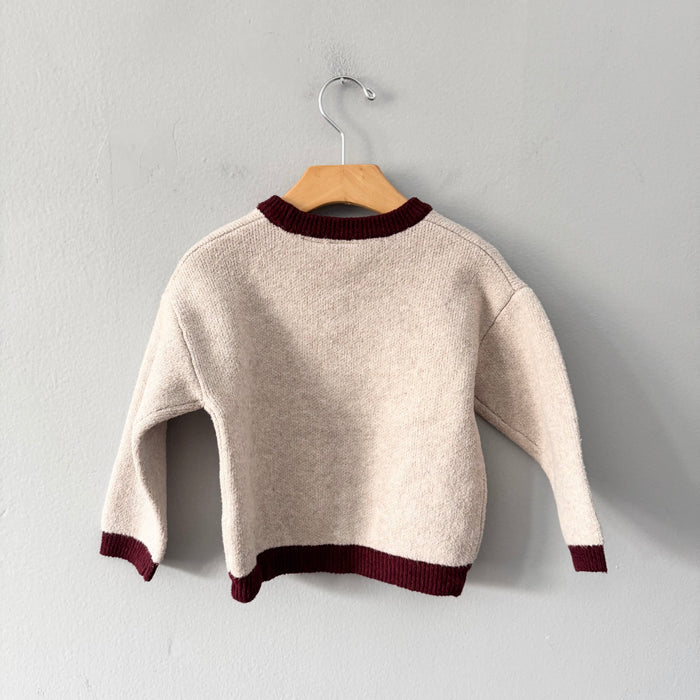 Zara / AM 8:30 knit pullover / 18-24M